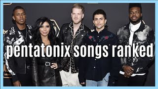 every pentatonix song ranked by me
