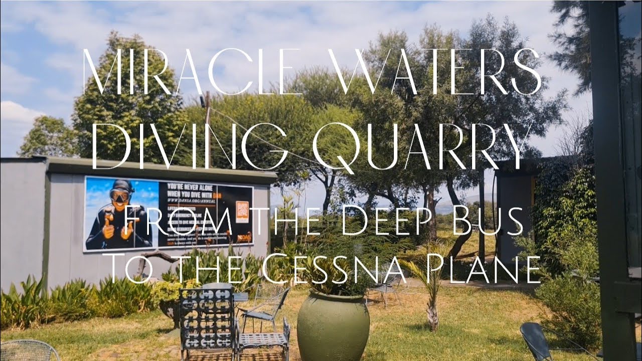 Miracle Waters Diving Quarry: From the deep bus to the Cessna plane 