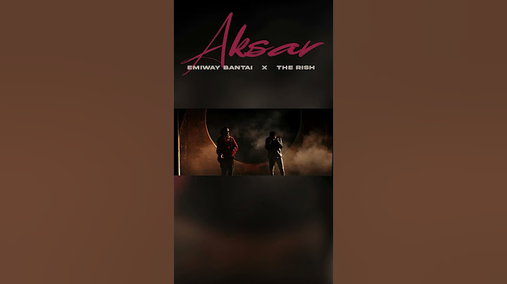 AKSAR -- EMIWAY BANTAI ...X...THE RISH #aksar #emiwaybantai #therish #2024 #emiway