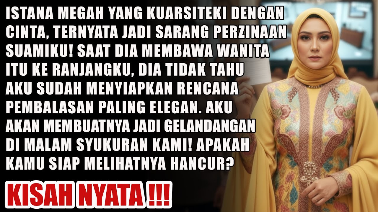 KUDIRIKAN ISTANA UNTUKNYA TAPI DIA MALAH MEMBAWA WANITA LAIN KE KAMARKU, TEGANYA KAU BERKHIANAT !!!