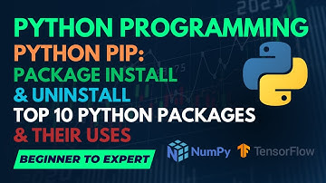 Python Pip: Package Install & Uninstall + Top 10 Python Packages & Their Uses | Hindi