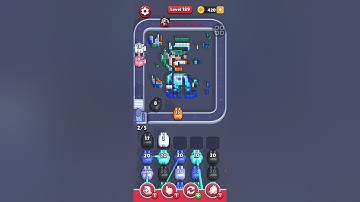 Pixel Flow level 189 Very Hard Walkthrough Solution