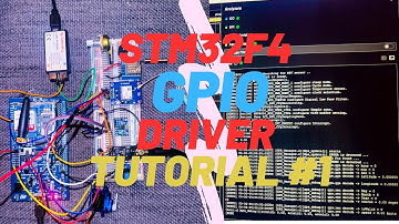 STM32f4 GPIO Driver in c code from scratsh