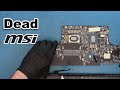 Fixing a Dead MSI GF75 Thin Laptop - DC Jack Repair
