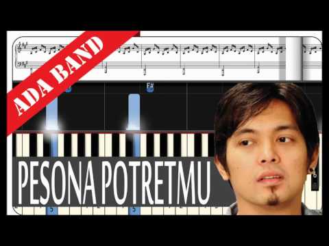 Ada Band - Pesona Potretmu - Piano Tutorial