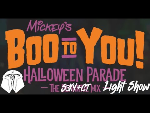 (4 min) Mickey's "Boo To You" Halloween Parade S3XY Compatible light show