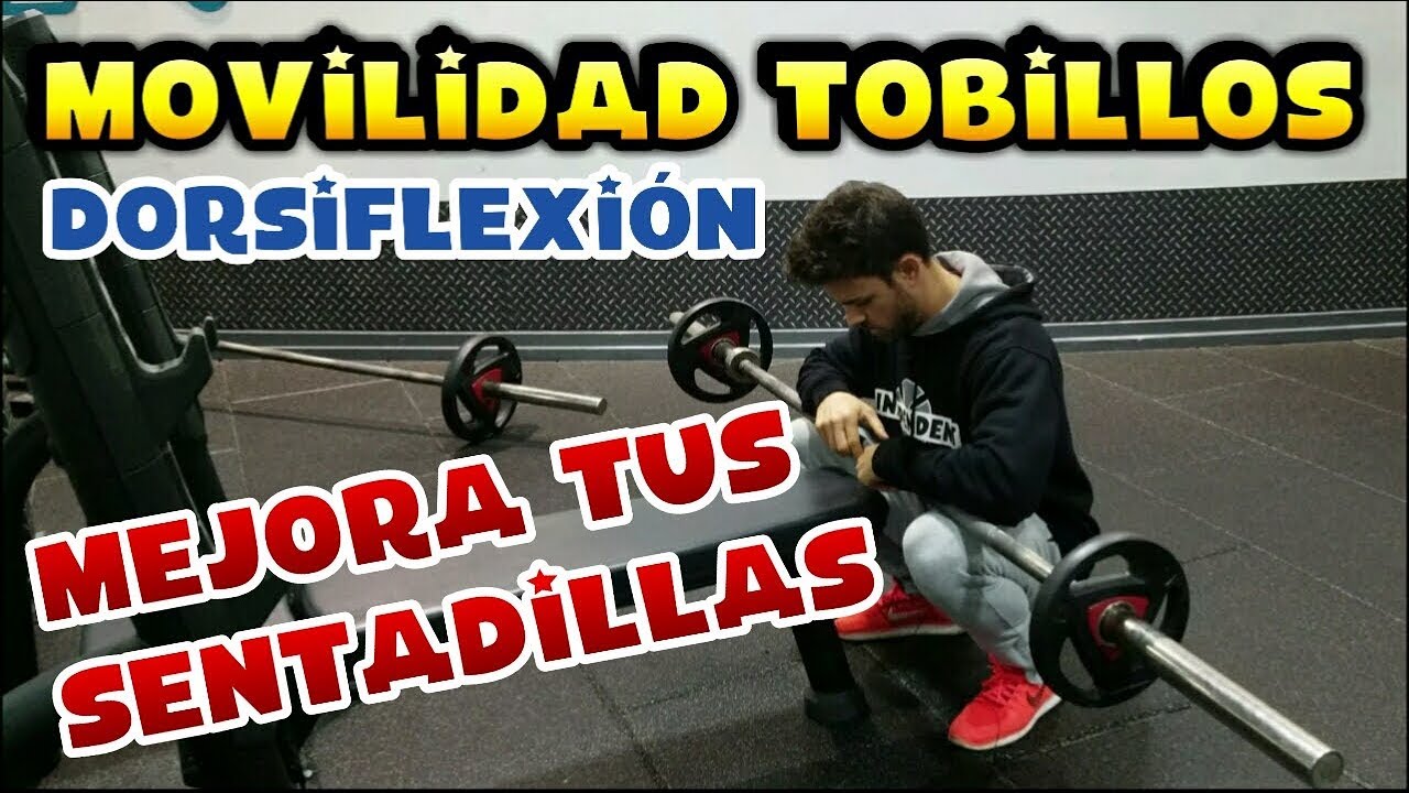 Movilidad de tobillos para mejorar en sentadillas (3/4) | Tip entrenamiento #38
