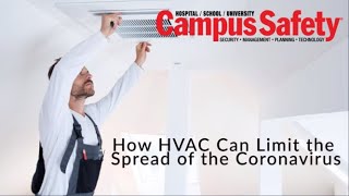 How HVAC Can Limit the Spread of the Coronavirus