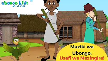 MUZIKI WA UBONGO KIDS: Usafi wa Mazingira | Katuni za Kiswahili