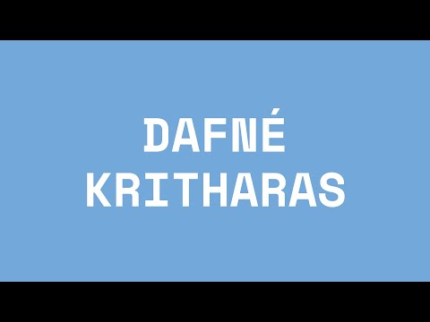 RENCONTRE AVEC... DAFNÉ KRITHARAS · AFDV 2022