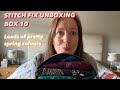 **Get £15 off your first box** Stitch Fix Unboxing Box 10