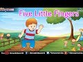 Jack &amp; Jill Rhyme ~ Five little fingers | English Popular Nursery Rhymes For Kids