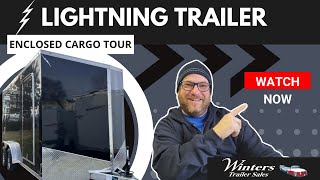 2022 Lightning Trailers 7'x14' TA Enclosed Cargo Trailer