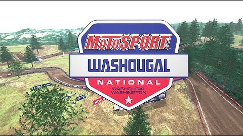 2021 Washougal National - Animated Track Map