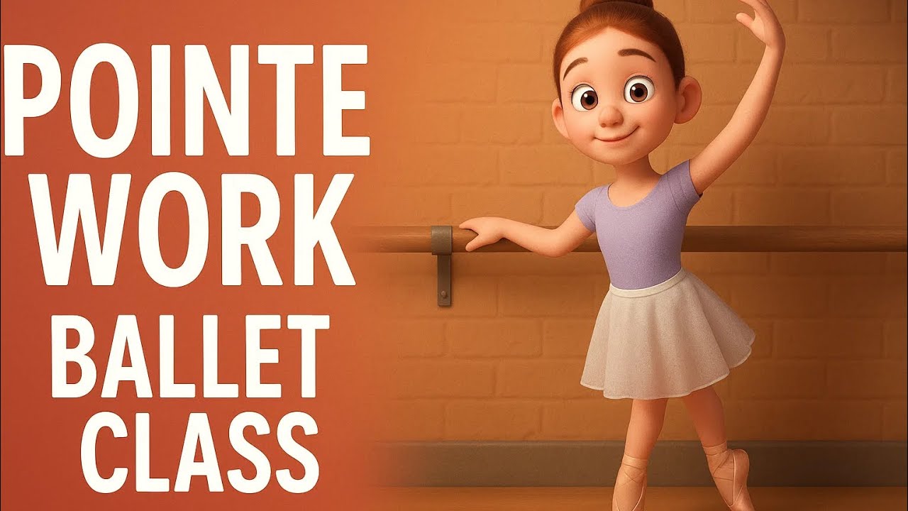 Pointe work ballet class / intermediate, advanced LV. 
