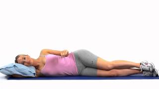 Improve your shoulder rotation lying on your side
