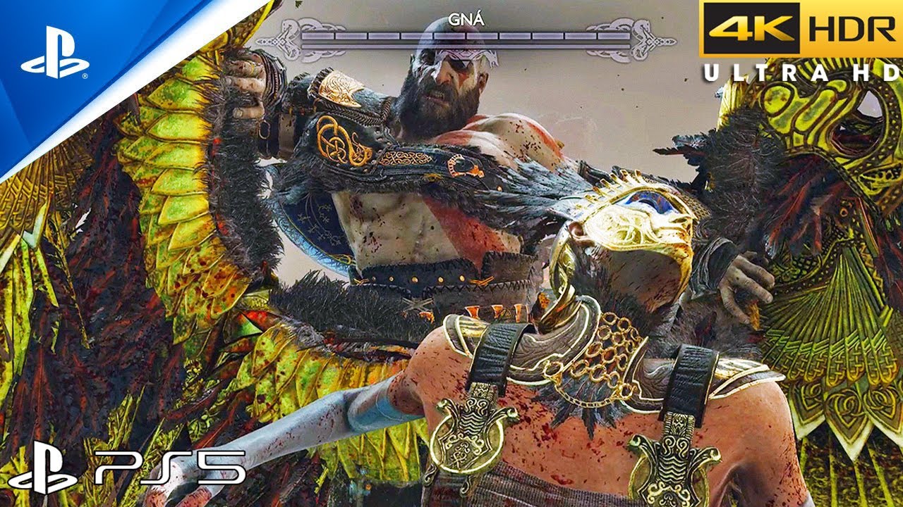 Kratos vs Heimdall - Luta Completa God of War Ragnarok DUBLADO (PT-BR) PS5  