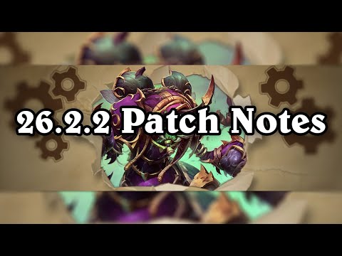 Notas do patch 26.2.2 - Hearthstone