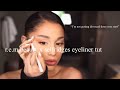 Ariana Grande shows her eyeliner technique for selfridges and makes us laugh for 2 minutes straight