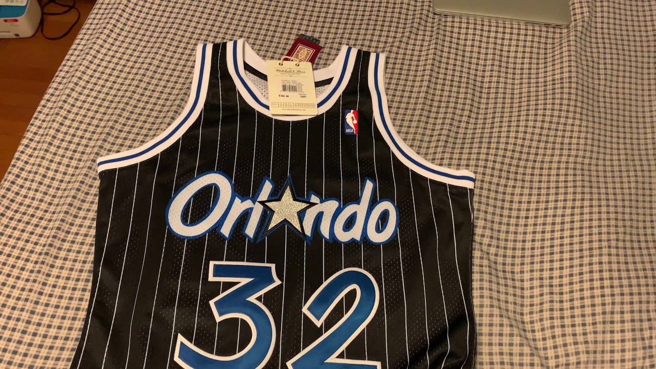 Shaquille SHAQ O'Neal LAKERS Mitchell & Ness 1996-1997