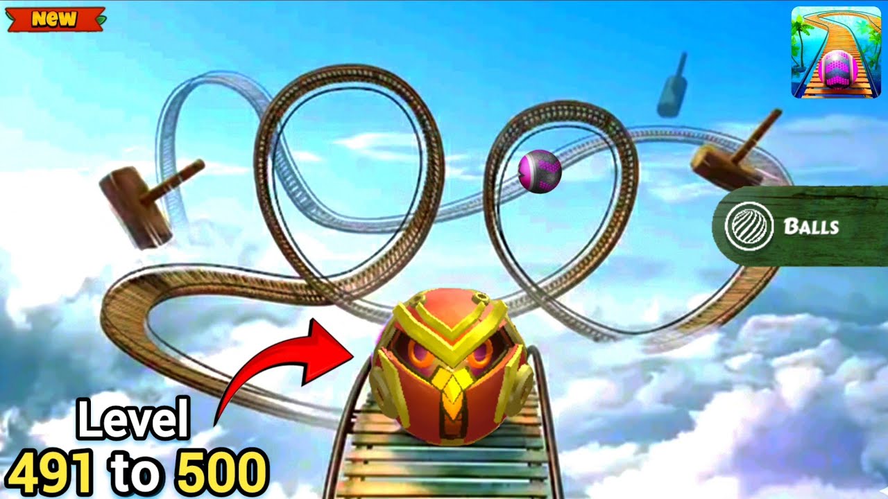 Rollance Adventure Balls, SpeedRun, Rollance Portal Run Gameplay Level 491 to 500