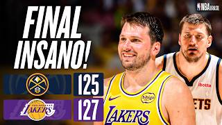 Lakers Batem Nuggets Na Prorrogação Com Show De Luka Doncic - Melhores Momentos