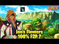 Lets go for 1st place in inos flowers in 100 f2p  naruto online fr