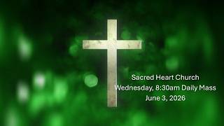 Wednesday, June 3, 2026, 8:30am Daily Mass