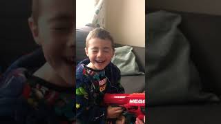 Nerf gun tooth removal
