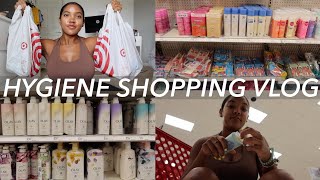 HYGIENE SHOPPING VLOG + HAUL | PREPARING FOR VACATION | Super Target | TayyLiz