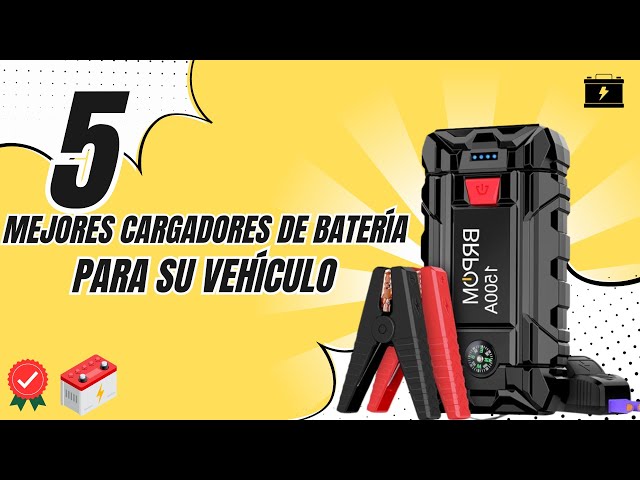 Los 5 mejores arrancadores automáticos de batería: No te quedes nunca  tirado en el coche