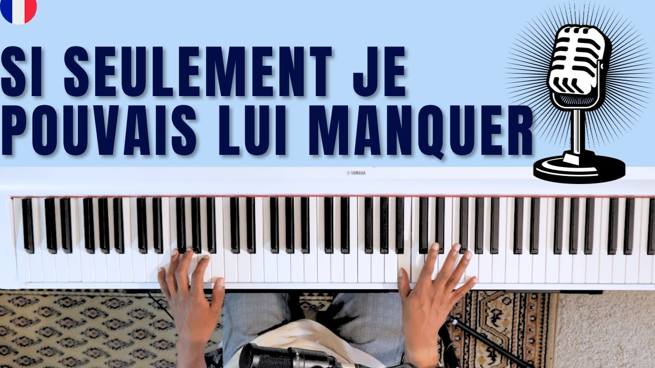 PIANO FACILE // CALOGERO - SI SEULEMENT JE POUVAIS LUI MANQUER