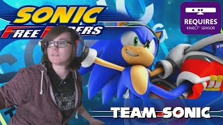 Not as bad as you think! - Unmodded Sonic Free Riders WITH A KINECT - Heroes Story