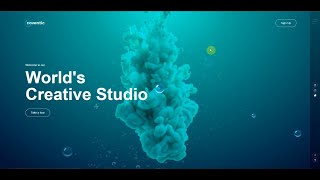 Bubble Effect on Website | Modern GUI Design | HTML & CSS