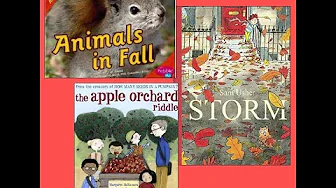 3 Fall Children's Books Retold Using Boardmaker Symbols