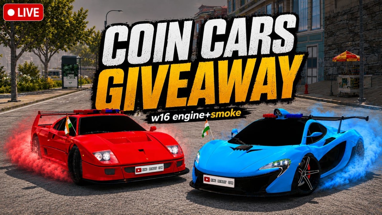 COIN CARS GIVEAWAY | KING REALLY CPM - YouTube