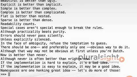 7  Python Culture and the Zen of Python