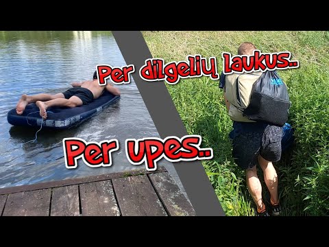 Einam tiesia linija