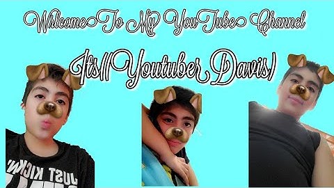 Welcome To My Youtube Channel Ft(ItsYoutuberDavid)