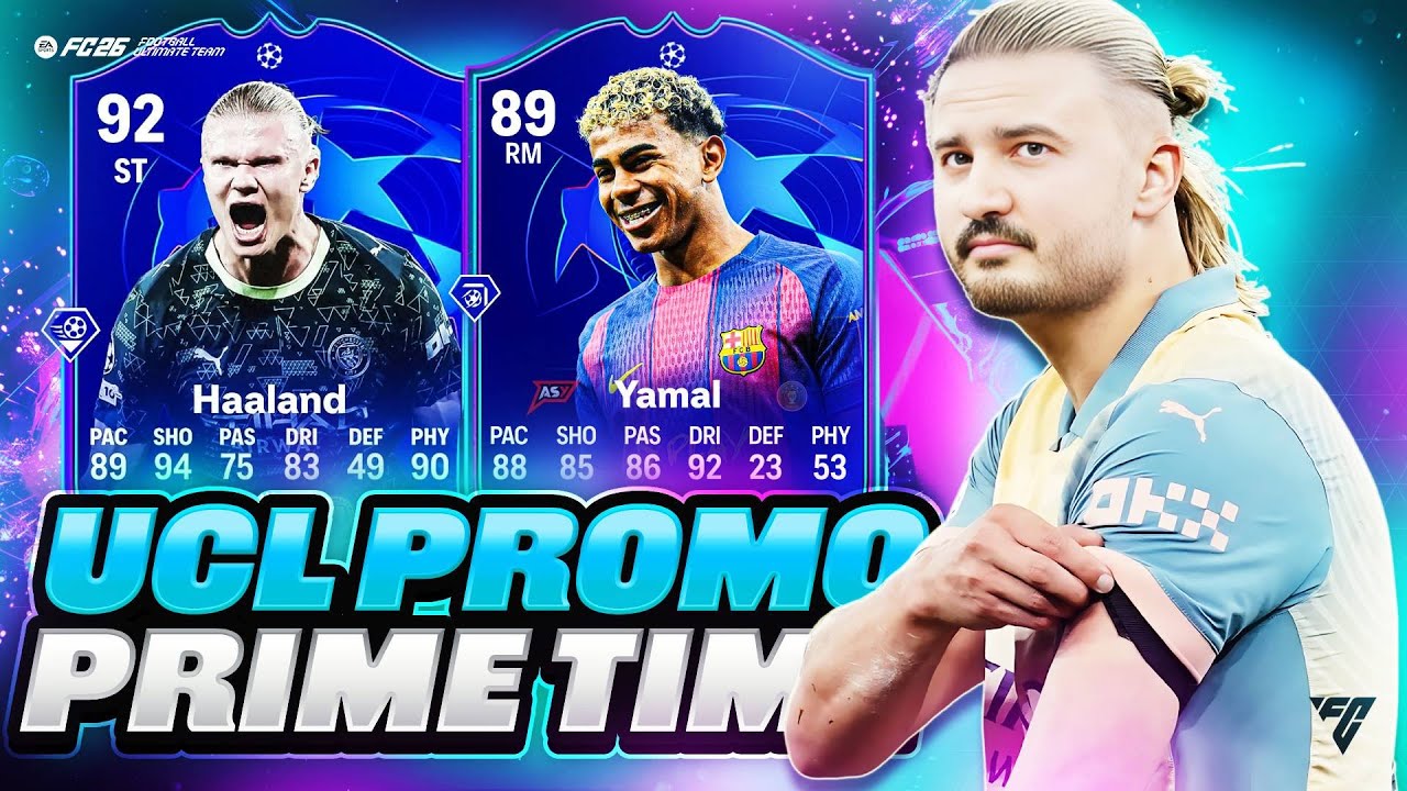 FC 26 UCL Prime Time Promo is HERE! 🔥 Cambiaso SBC + Objectives + Pack Opening & Gameplay LIVE!