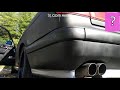 1992 BMW E34 M5 Stock exhaust sound. 240,000km