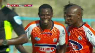 Never Tigere apiga mawili Azam FC 'ikiipapasa' Ruvu Shooting 2-1; (Highlights)