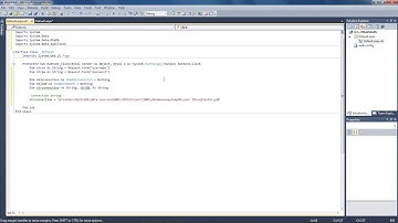 Visual studio 2010 - vb.net Lesson #5 - Insert data into SQL Server Database