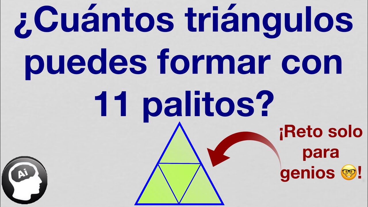 Como Hacer 8 Triangulos Equilateros Con 6 Palillos