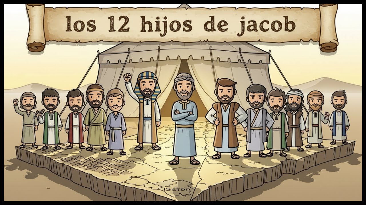 Cada Tribu de ISRAEL - ¿Por qué Dios eligió a estos hombres?