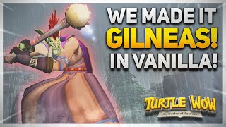 AFTER A LONG JOURNEY...WE ARRIVE IN GILNEAS CITY! | Turtle WoW | Vanilla  World of Warcraft | Ep.4