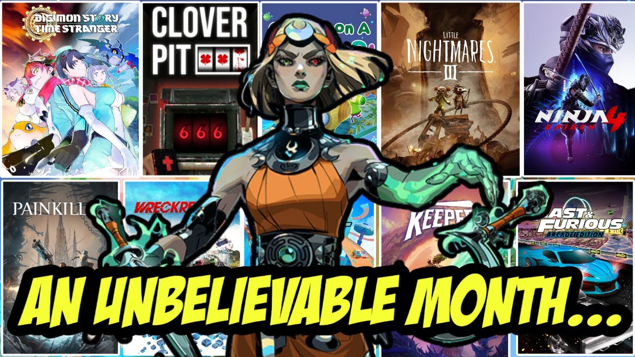 Игры, в которые я играл в октябре (Это было полное безумие)