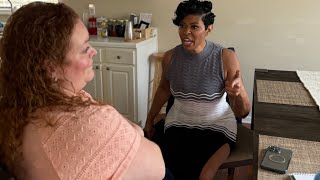 Natasha mushes Bethany in the back of her head and goes off after getting fired! 