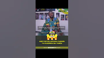 BOYELI AFUNGUKA KUITWA TEMBO Ayotv Football Yanga Yangatv Sports Soccer Andyboyeliboyeli 