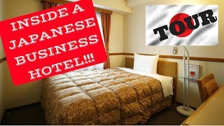 Japanese Hotel Tour!: Inside A Japanese Business Hotel!